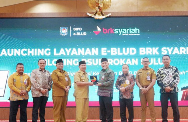 Bupati Sukiman Luncurkan Layanan SIPD BLUD BRKS untuk RSUD Rohul