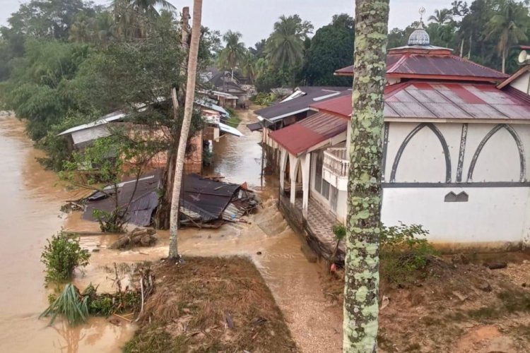 8 Desa di Kampar Kiri Hulu Terdampak Banjir Bandang, Sungai Subayang Meluap