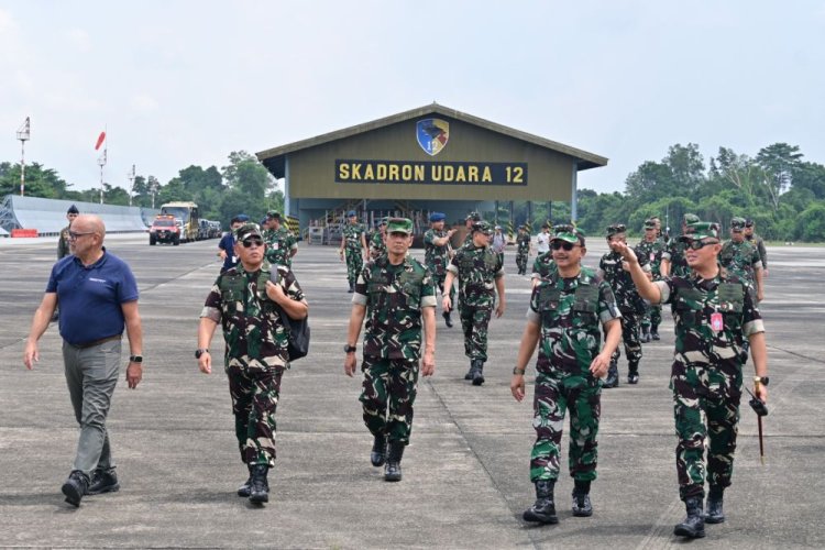 Wakasau Kunjungi Lanud Roesmin Nurjadin Pekanbaru, Siapkan Sistem Keamanan Adaptif Kawal Jet Tempur Rafale