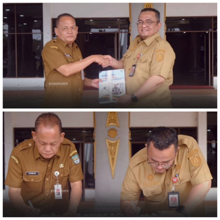 Yusmar Resmi Plt Sekda Rohul, Tekankan Disiplin ASN dan Pelayanan Prima