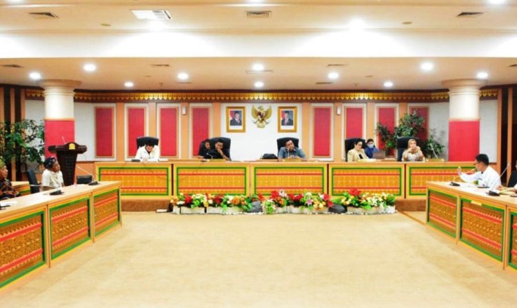 Bahas Pengelolaan Kebun Plasma 20 Persen, Wakil Ketua Budiman Lubis dan Komisi II DPRD Riau RDP dengan Masyarakat Desa Pagaran Tapah