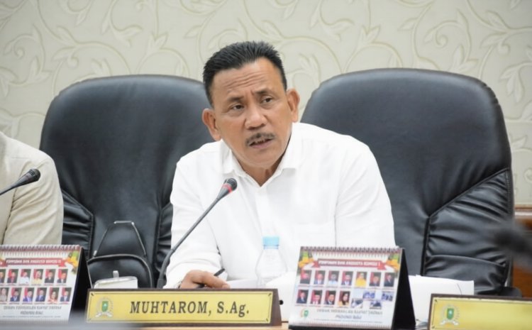 Jelang Idulfitri 1447 H, Anggota Komisi IV DPRD Riau Muhtarom Minta Pemprov Prioritaskan Bayar Gaji dan THR ASN