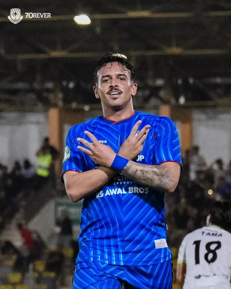 Hasil PSPS Pekanbaru vs Persekat 4-2, Liga 2 Musim 2025-2026, Antonio Gamaroni Hattrick