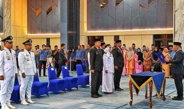 Ardiansyah Eka Putra Resmi Dilantik Jadi Kadiskominfo Pekanbaru, Wali Kota Agung Nugroho Minta Gerak Cepat