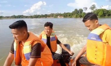 Bocah 13 Tahun Warga Desa Lereng Hilang di Sungai Kampar, Mandi-mandi di Bawah Jembatan Kuok Bersama Teman-temannya