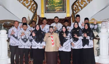 Bupati Kasmarni Apresiasi Dedikasi Guru di Bengkalis, Pererat Sinergi Pemkab dengan PGRI