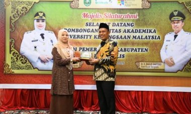 Perkuat Sinergi dan Kolaborasi Pendidikan, Wabup Bengkalis Sambut Civitas Akademika University Kebangsaan Malaysia