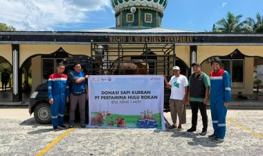 Ratusan Hewan Kurban PHR Alirkan Kebahagiaan hingga ke Pelosok Desa di Zona Rokan