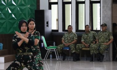 Jelang Lomba Virtual Jajaran TNI AD, Kodam XIX Tuanku Tambusai Matangkan Atlet Pencak Silat Militer