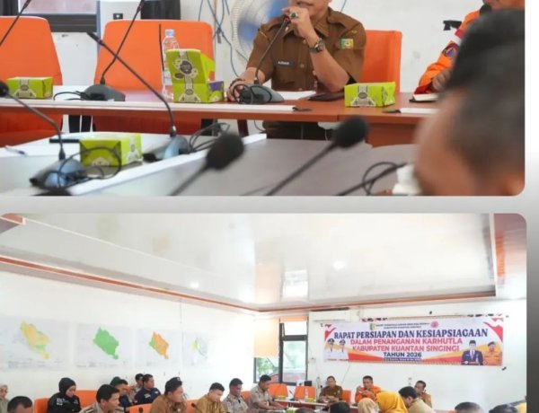 Hadapi Ancaman El Nino, Pemkab Kuansing Matangkan Strategi Antisipasi Karhutla