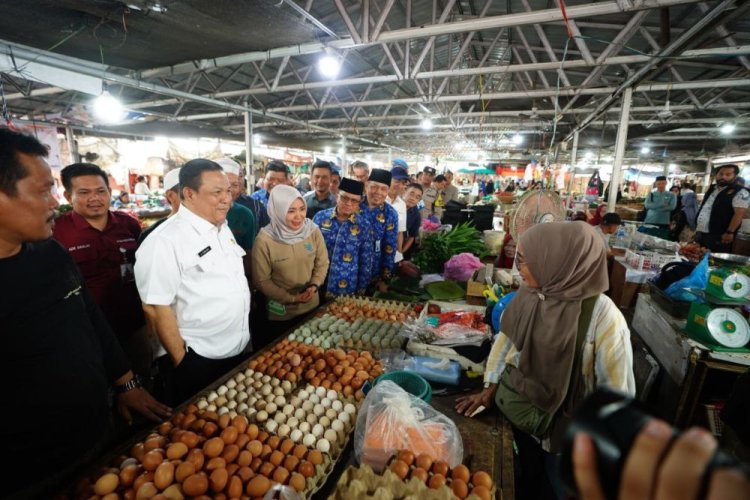 Pagi Ini di Halaman Kantor Lurah Rumbai Bukit Pekanbaru, TPID Provinsi Riau Gelar Pasar Murah, Ini Jadwalnya