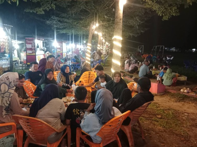 Transformasi Alun-Alun Tanjung Sawit, Dari Lapak Sederhana Menjadi Ikon Ekonomi Desa Terbaik di Riau