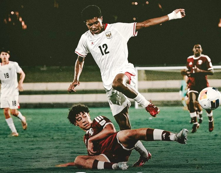 Hasil Timnas U-17 Indonesia vs Qatar 0-2, AFC U-17 2026, Matthew Baker Gagal Eksekusi Penalti