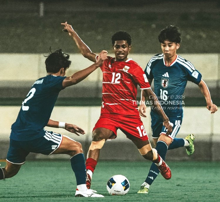 Hasil Timnas U-17 Indonesia vs Jepang 1-3, AFC U-17 2026, Garuda Muda Takluk di Tangan Samurai Biru