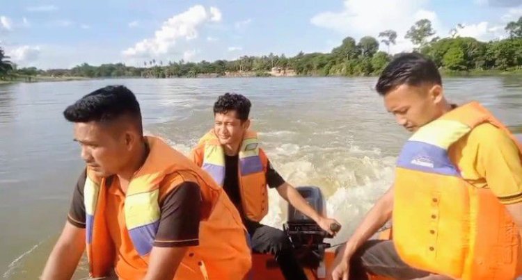 Bocah 13 Tahun Warga Desa Lereng Hilang di Sungai Kampar, Mandi-mandi di Bawah Jembatan Kuok Bersama Teman-temannya