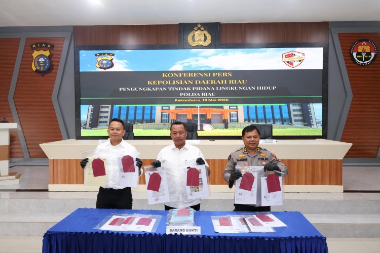 PT Musim Mas Ditetapkan Ditreskrimsus Polda Riau Jadi Tersangka Korporasi, Diduga Rusak Kawasan Hutan dan Sempadan Sungai Air Hitam