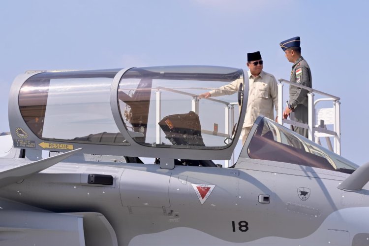 Jaga Langit Barat Indonesia dari Lanud Rsn Pekanbaru, Presiden Prabowo Subianto Serahkan 6 Unit Pesawat Tempur Rafale