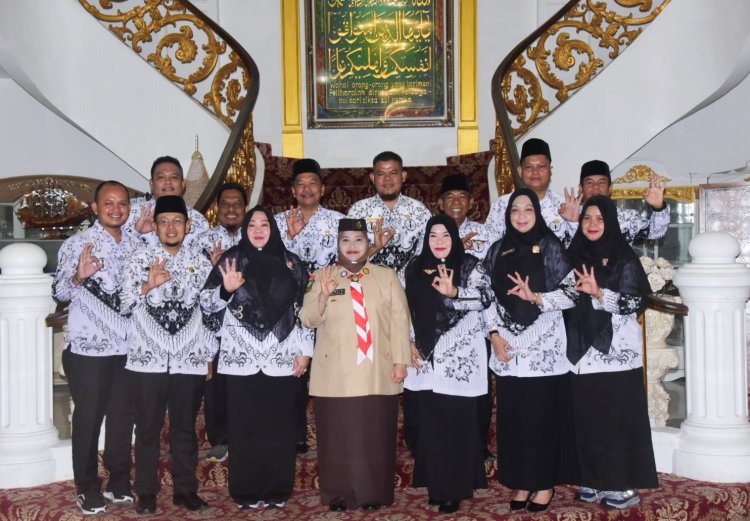 Bupati Kasmarni Apresiasi Dedikasi Guru di Bengkalis, Pererat Sinergi Pemkab dengan PGRI