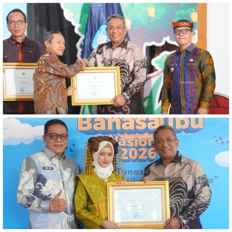 Satu-satunya di Riau, Rokan Hulu Raih Penghargaan Tertinggi Revitalisasi Bahasa dari Kemendikdasmen