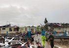 Bangunan SMP Negeri 1 Bandar Laksamana Rusak Parah Dihantam Angin Puting Beliung