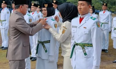 Pimpin Upacara Hari Lahir Pancasila, Bupati Kuansing Ajak Generasi Muda Bumikan Living Ideology