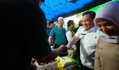 Operasi Pasar Murah TPID Riau Digelar di Halaman Kantor Lurah Minas Timur Siak Pagi Ini