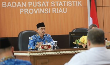 Hadiri Rilis Berita Resmi Statistik BPS, Diskominfotik Riau Jadikan Data Itu Rujukan Utama Perencanaan Pembangunan