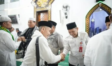 Bupati Sambut Kepulangan Jemaah Haji Kuansing, Semoga Jadi Haji yang Mabrur