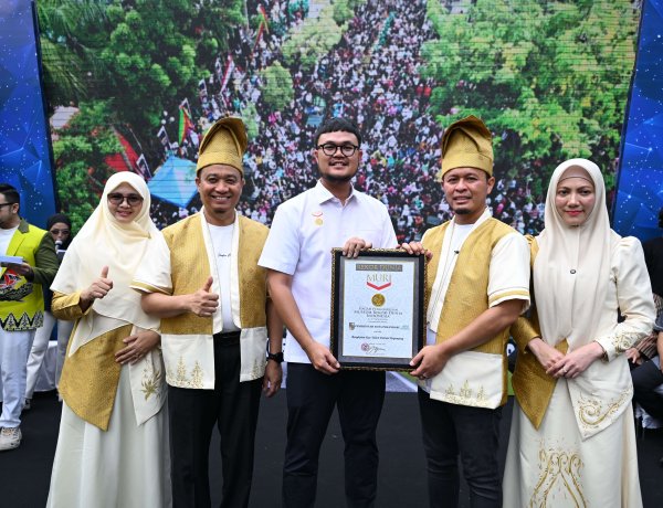 Mengukir Sejarah di Usia 242 Tahun: Pekanbaru Raih Rekor MURI Lewat Semangat KolaborAksi