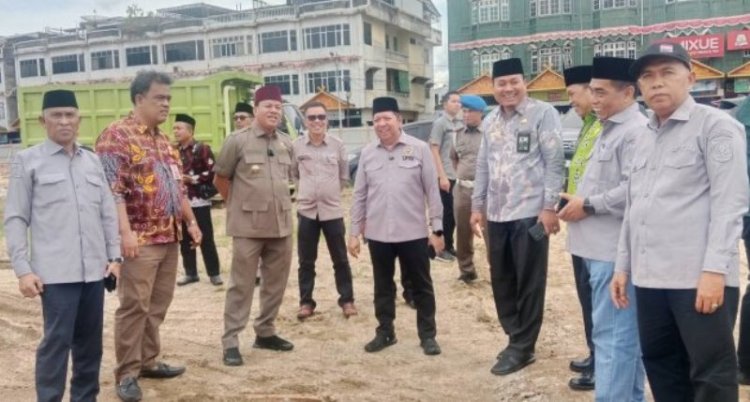 Pembangunan Astaka Utama MTQ ke-44 Provinsi Riau di Tepian Narosa Dipastikan Rampung Tepat Waktu