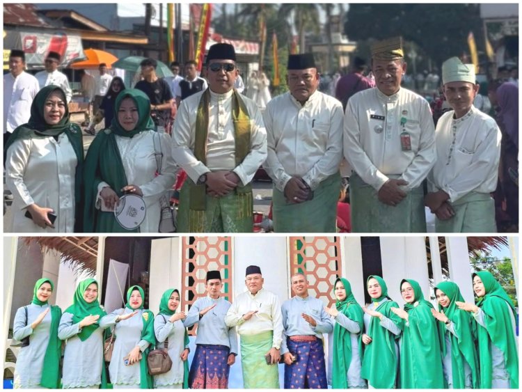 Ikut Meriahkan Pawai Ta’aruf MTQ ke-44 Provinsi Riau, PDAM Tirta Indra Utus Perwakilan ke Teluk Kuantan