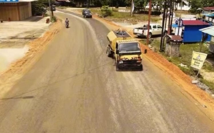 Perbaikan Jalan Minas-Perawang Libatkan 24 Perusahaan, Gunakan Rigid Beton dengan Anggaran Rp28 Miliar