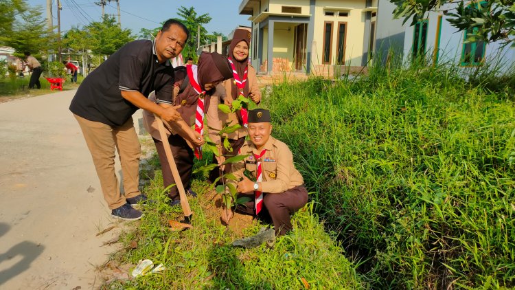 Sempena Hari Jadi ke-242 Kota Pekanbaru, Kwarcab Gerakan Pramuka Laksanakan Bakti Masyarakat 