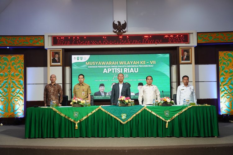 Rektor UIR Admiral Terpilih Aklamasi Pimpin APTISI Riau Periode 2026–2031