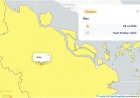 Prakiraan Cuaca Riau 8 Juli 2026, Peringatan Dini BMKG Waspada Hujan Lebat Disertai Petir dan Angin Kencang Siang atau Sore Hari