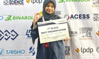Salwa Salsabila Siswi MAN IC Gowa Kaji Penggunaan Ekstrak Sirih Merah untuk Penyembuhan Luka Bakar, Tampil di ICEHP dan IPSAM 2026
