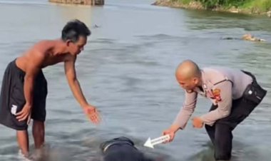 Ditemukan Mayat Pria Mengapung di Sungai Rokan, Polisi Pastikan Tak Ada Tanda Kekerasan