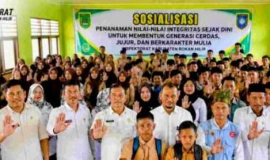 Inspektorat Rohil Tanamkan Nilai Integritas Sejak Dini ke Siswa SD dan SMP
