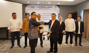 Cegah Korupsi Dana Desa, SMSI Bentuk Pokja Newsroom Jaga Desa di Lampung