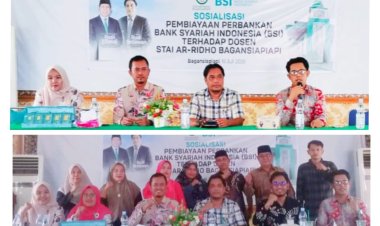 BSI KCP Bagansiapiapi Perkuat Sinergi dengan STAI Ar-Ridho Lewat Sosialisasi Pembiayaan Syariah