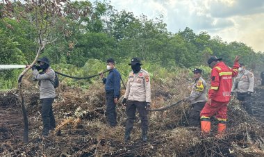 17 Titik Panas Menyala di Riau, Tim Gabungan dan 3 Helikopter Water Bombing Taklukkan 80 Ha Karhutla di Bengkalis