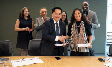 Bangun Ekosistem Olahraga Indonesia Berkelas Dunia, Kemenpora Teken MoU dengan New York University