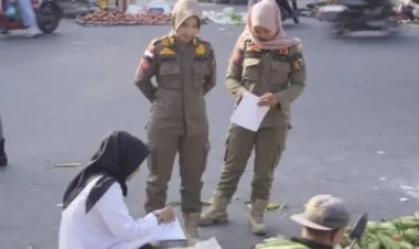Pedagang Pasar Tumpah di Jalan Ahmad Yani Pekanbaru Hanya Boleh Berjualan hingga Pukul 07.30 WIB