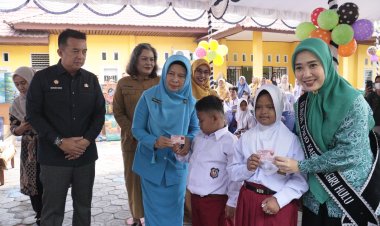 Peringatan HAN di SLB, Sekda Inhu Tegaskan Komitmen Pemkab untuk Anak Luar Biasa