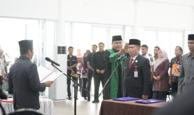 Gerakkan Roda Birokrasi, Muradi Resmi Dilantik Sebagai Pj Sekda Kuansing