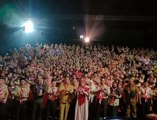 Kenang Masa Lalu di Pramuka, Wakil Walikota Pekanbaru Ajak Warga Nonton Film Pramuka 