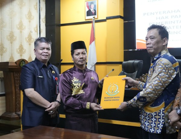 Sinergi Pemkab-Kejari Kuansing Selamatkan Aset dan Keuangan Negara Rp74,9 Miliar