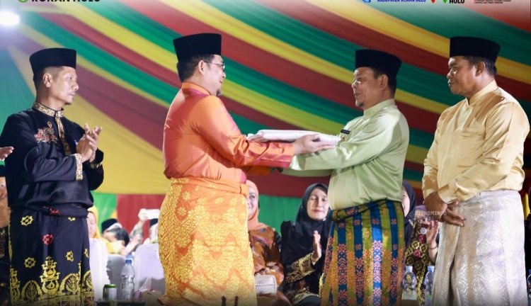 Rohul Siap Jadi Tuan Rumah MTQ Riau 2027, Bendera Pataka Diterima Wabup