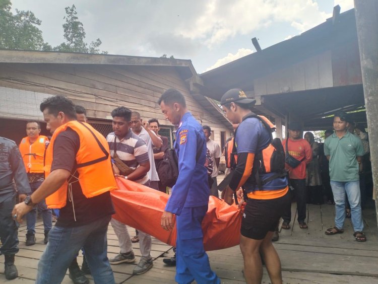 Desmon Ditemukan tak Bernyawa, Tim SAR Gabungan Masih Cari 2 Korban Kapal Pompong Tenggelam di Pelabuhan Tanjung Buton Siak