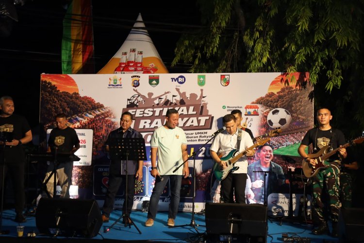 Kodam XIX Tuanku Tambusai Gaungkan Semangat Kebersamaan Melalui Festival Rakyat 2026
